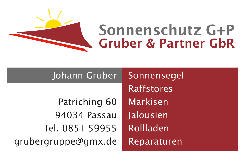 Sonnenschutz G+P - Gruber & Partner GbR